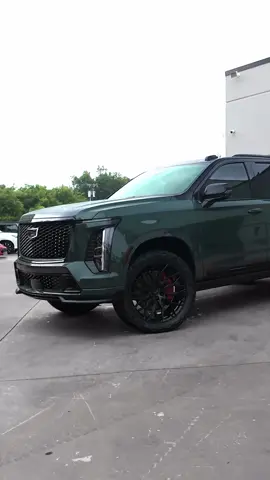 The 2025 Cadillac Escalade-V is a high-performance luxury SUV that features a refreshed exterior, a redesigned 