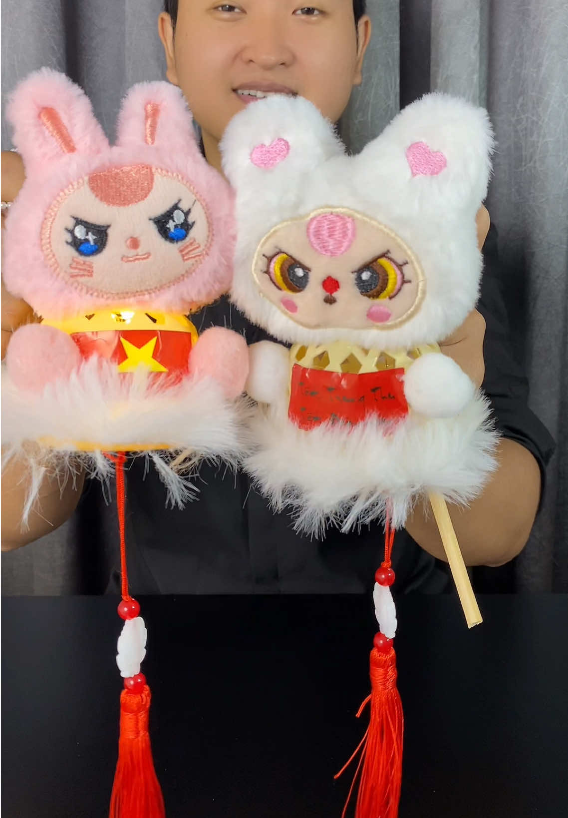 Lồng đèn hình gấu bông baby giá chỉ 30 40k 1 bé có đèn #longdentrungthu #longdenbabythree #longden #xuhuong #quocmom_review 