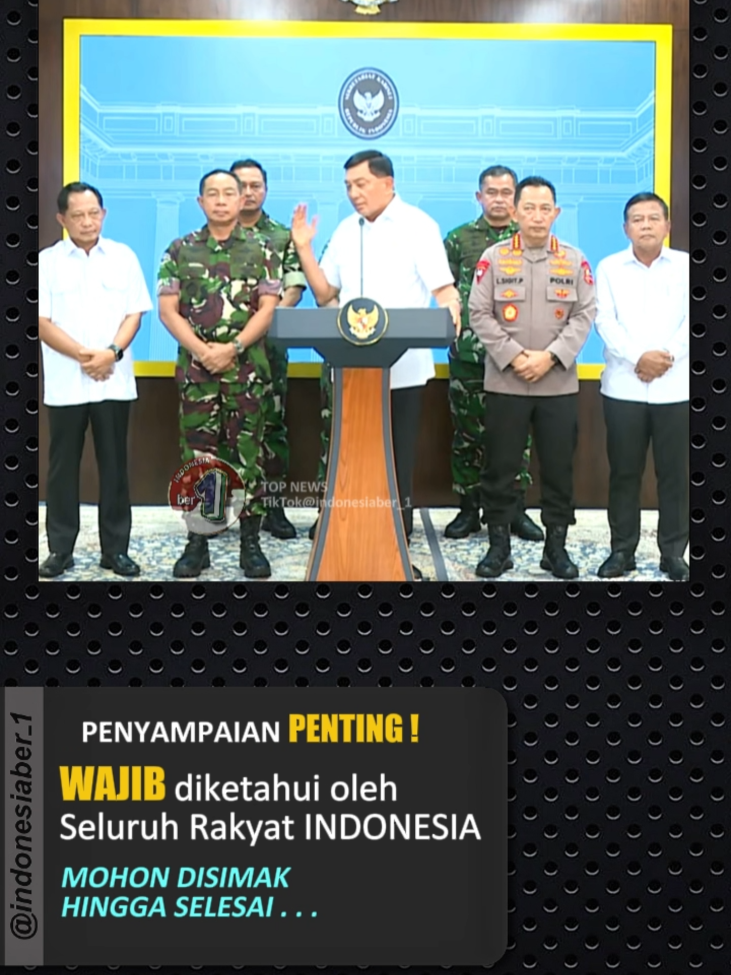 Hasil Sidang Kabinet Sore tadi dinyatakan SANGAT PENTING untuk diketahui oleh seluruh Masyarakat Indonesia (31/08/2025) olehnya itu kami himbau agar informasi berikut divideo ini disimak hingga selesai. Terima Kasih #info #penting #prabowo #indonesia🇮🇩 #viral