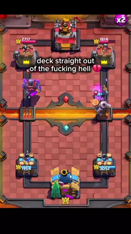 cycle of doom and despair 🥀 #clashroyale #cr #midladder #clashroyalememe #fyp