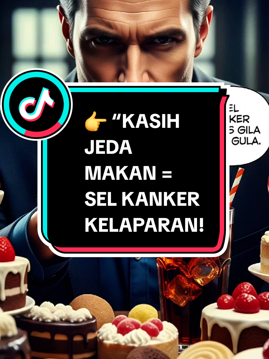 Fasterapi.Sel kanker rakus gula. Kasih jeda makan = bikin dia kelaparan. 🚫 #Fasterapi #Autophagy #IntermittentFasting #AntiKanker #SehatAlami