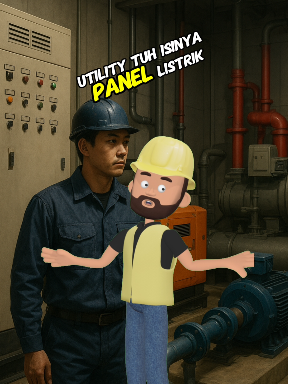 Utility di Gedung Bukan Sekedar Pajangan #control #electrical #Teknisi #electrician #plc 