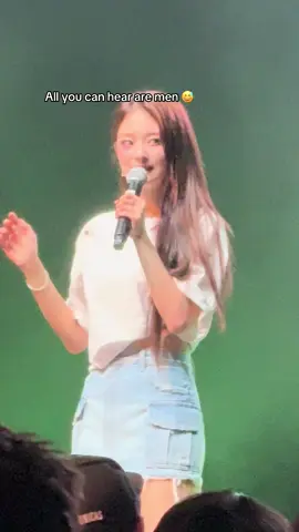 Majority men at the @fromis_9 concert lol I didn’t know this was their first time touring the US.  #fromis_9 #kpopconcert #kpop #fyp #kpopfypシ 