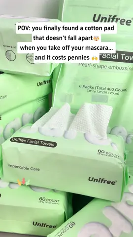 Guys, I finally caved and tried these viral face towels … and OMG.#unifreeus #clean #facetowel #skincareroutine #tiktokshoplabordaysale 