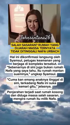 SALAH SASARAN? rumah yang dijar4h massa ternyata tidak ditinggali NAFA URBACH #nafaurbach #dpr #masa #prabowo #fyp 