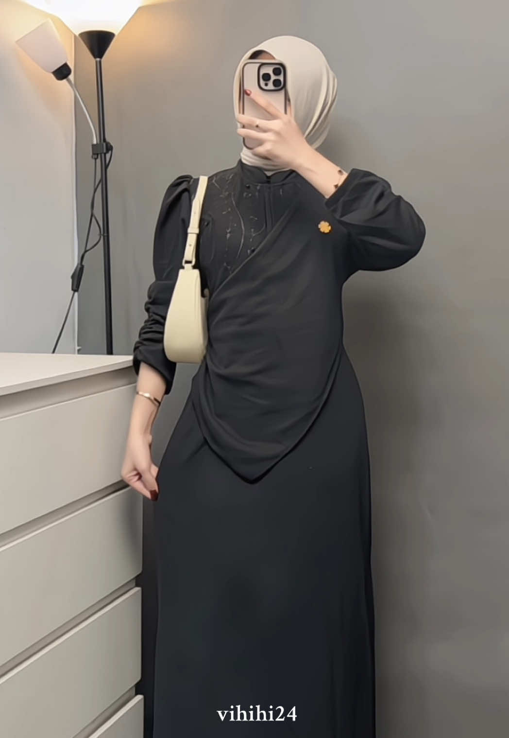 model baru lagi nihh🖤 #dress#dresskondangan #gamisduyung #outfitideas #outfitinspo 