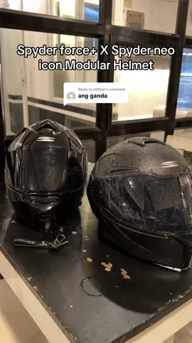 Replying to @c00per super ganda talaga basta Spyder helmet!  #spyderhelmet #helmet #modularhelmet #spyder 