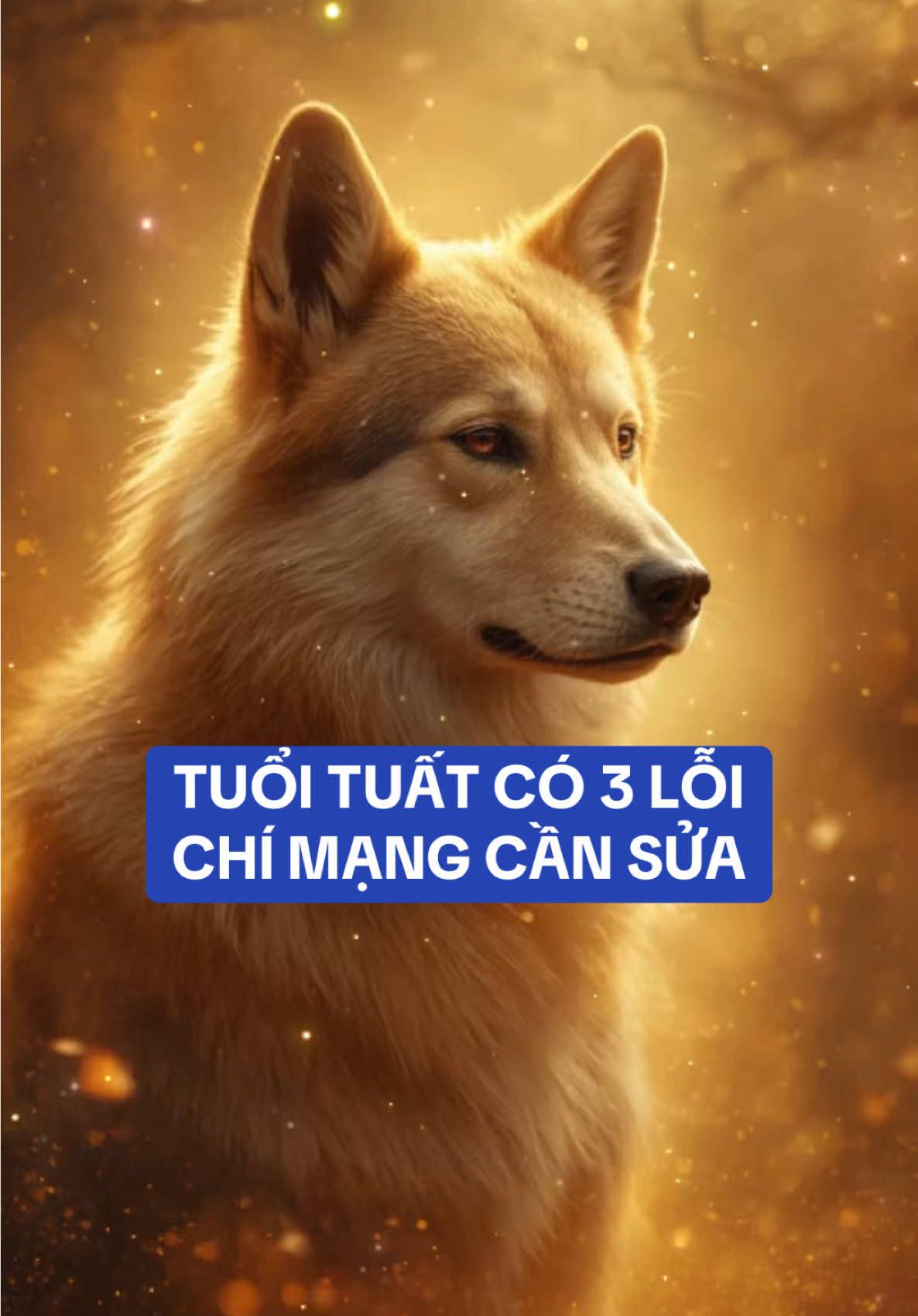 Tuổi Tuất có 3 lỗi chí mạng cần sửa #tuoituat #tuvituoituat #tuvi12congiap #12congiap #tailocmayman   