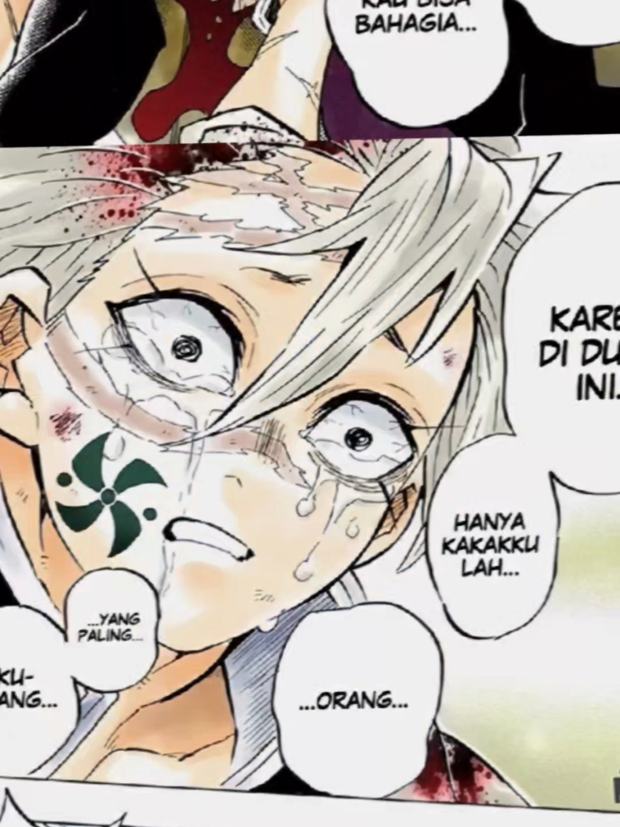 Teriakan sanemi kehilangan genya mengema? #kimetsunoyaiba #sanemi #anime #fyp #demonslayer 
