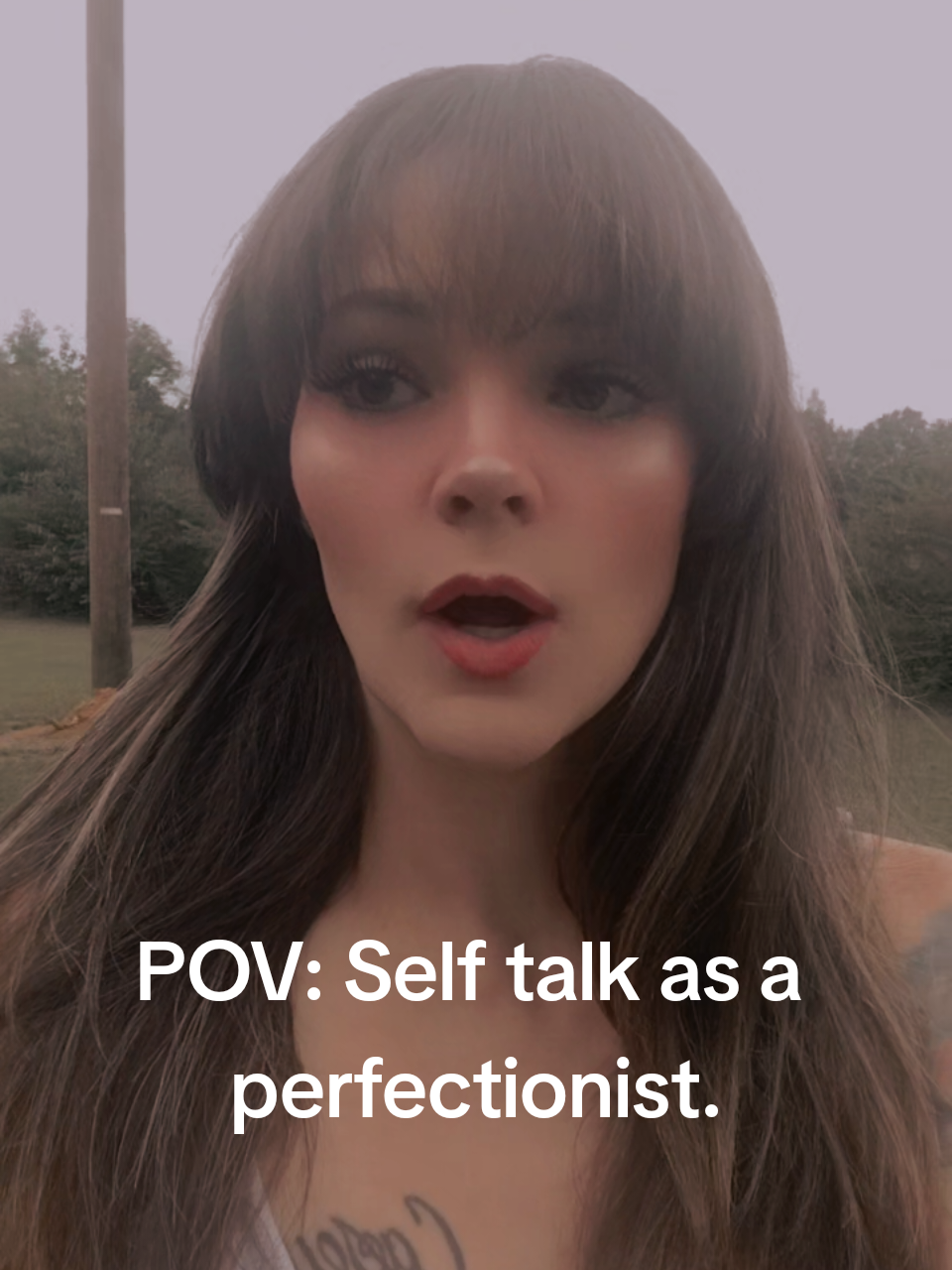 pov: perfectionist problems 😂  #wlw #foryou #pov  #nothanks #selftalk 