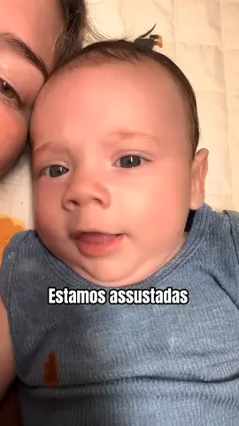 Viralizou na rede vizinha bebê de 3 meses falando Fiquei com medo 