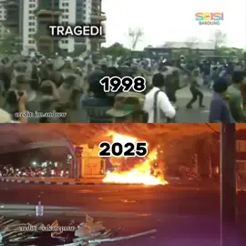 Indonesia sedang berada di titik yang bikin hati nyesek. Kondisinya seperti mundur ke era tragedi 1998, saat ketidakadilan tumbuh subur dan suara rakyat dibungkam dengan berbagai cara. Lalu, siapa yang bisa kita percaya sekarang? Cepat pulih Indonesiaku 🥀 #tragedi1998 #demo #dpr 