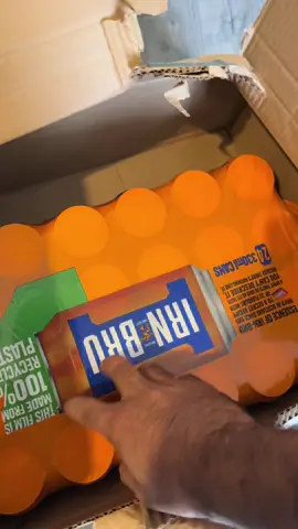 Irn bru cans pack of 24 for £9.99 #fyp #viral #foryour #trending #tiktokshop #tiktokmademebuyit #drink #irnbru #fizzy #soda #coke #cola 