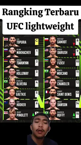 rangking UFC lightweight terbaru #ufcindonesia #connormcgregor #UFC 