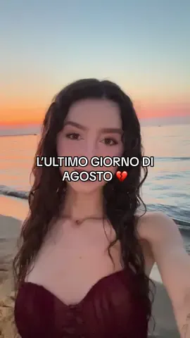 Non so come siamo già arrivati a questo giorno… Agosto è volato via 💔