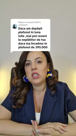 Replying to @razvanrrd92 Plafon TVA 395000 lei #tva #marianagavrau #legislatie #395000 #expertcontabil 