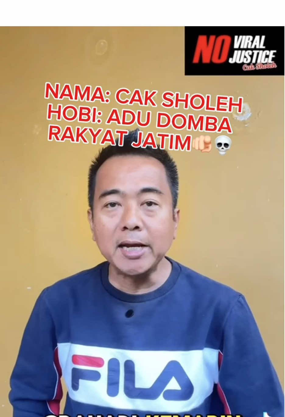 STOP DENGERIN C4LEG G4G4L YG HOBINYA PECAH BELAH RAKYAT!!! #fyp #viral #demojawatimur #jawatimur #caksholeh 