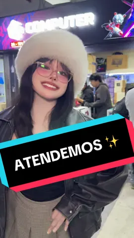 Hoy estamos atendiendo desde las 10:30 AM, los esperamos.  @Jennie So  #cyberplaza #cgscomputer #jennieso #oferta #ventas 