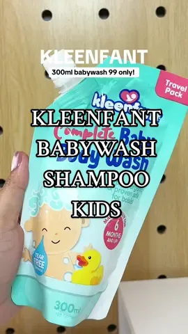 mas makakatipid ka dito mommy 300ml na sa isang pack, kleenfant babywash & shampoo for kids  Disclaimer: Prices and Detaof the product may change once the video is published. #kleenfantbabywash #alagangkleenfant #babyessentials #tiktokshop #creatorsearchinsights 