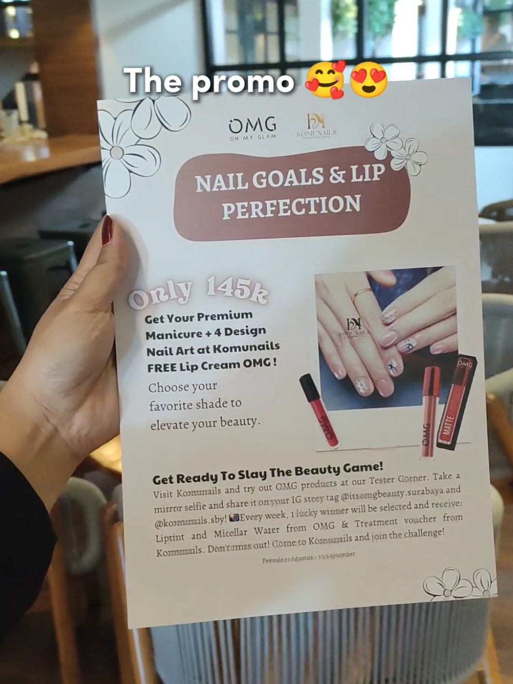 promo kayak gini gaboleh lewat ga si 😚 #nailart #promonailart #promo #infopromo #omg 