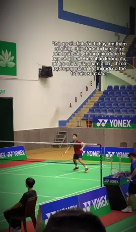 Âm thầm, lặng lẽ... ☘️ #quangngaibadminton #hmtoan #capcut #tghiensport 