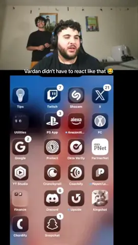 Vardan didn't have to react like that 😂