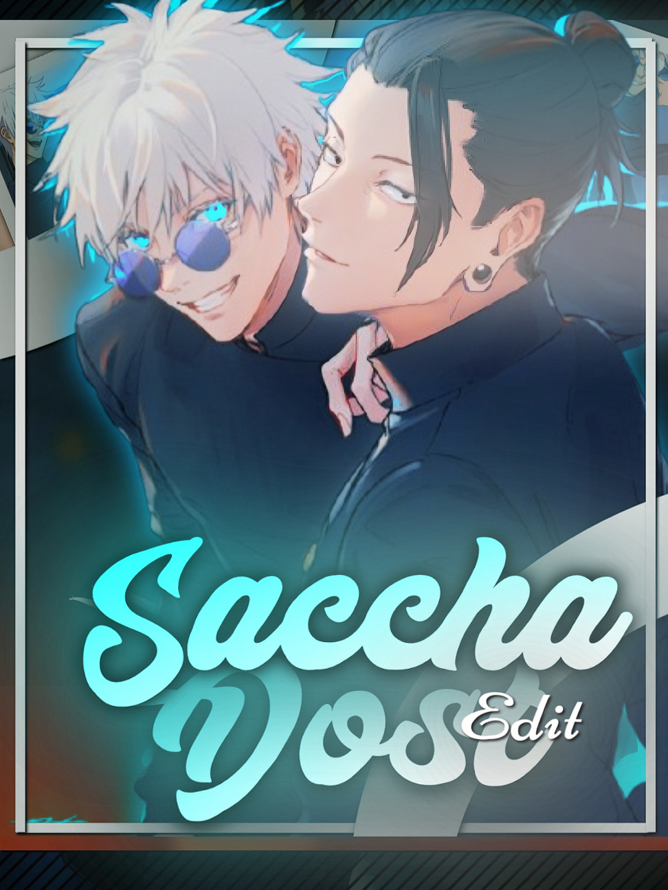 Sacha dost 🥺.  .  .  .  .  .  .  .  #gojoxgetou #jjk #friendship #anime #fyp 
