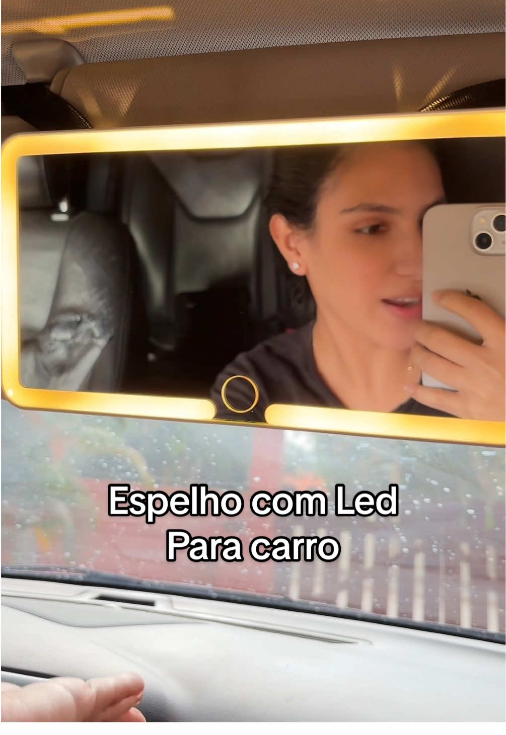 Agora posso me maquiar no carro tranquilamente 🤌🏻 #tiktokshop #tiktokshopchegou 
