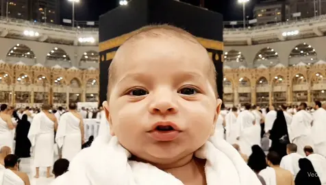 Dosto Aj Mn Haj Krny Aya Hu #viral #foryoupage #babyvlog #fyp #ai 