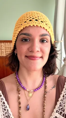 Bordándome un #crochetmeshhat que está en tendencia 🐚🌞 #summertrends #crochetingproject #SummerFashion #bohostylelover 