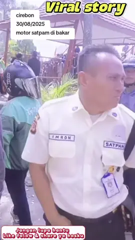 Wilie salim membantu bapak security yg motornya kebakar pas demo  #wiliesalim #demo #viral #fyp #foryou 