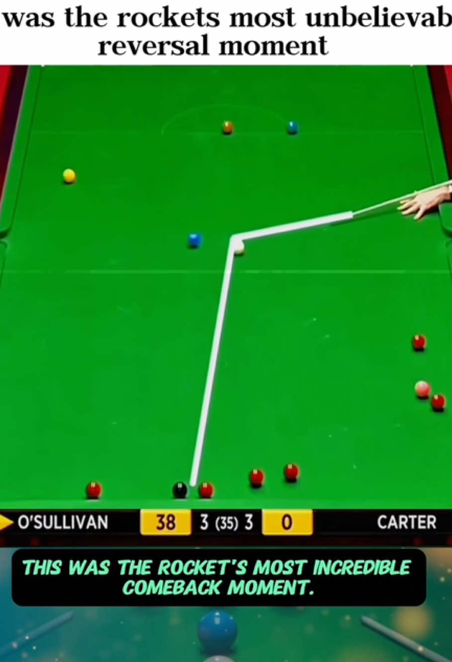 They called this table impossible to clear. Ronnie O'Sullivan showed them why he's the G.O.A.T. #snooker #sports #foryou #ronnieosullivan #thegoat     