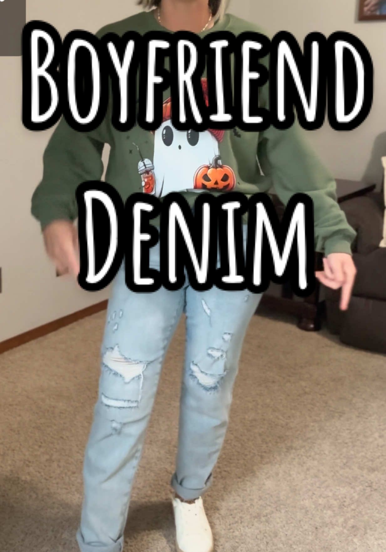 Boyfriend jeans with the cutest patchwork details 🙌 Cozy, versatile, and perfect with any shoes! #boyfriendjeans #judybluedenim #denimjeans #judybluejeans #falloutfits @Freckled Poppy 