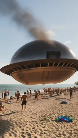 When a UFO Interrupts Your Beach Vacation #UFOs #ufo #UAP #UAPs #ovni 