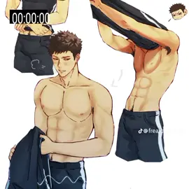 – hi ||  art by Loony (Z)  #haikyu #iwazuimihajime #iwazumi #edit #aligntmotion 
