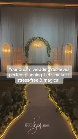 From décor to the last dance – we’ll handle every detail 🤍 ✨ Let’s start planning your big day! 📞 0773614774 #avenragardens #trending #viral #weddingplanner #weddingsrilanka 