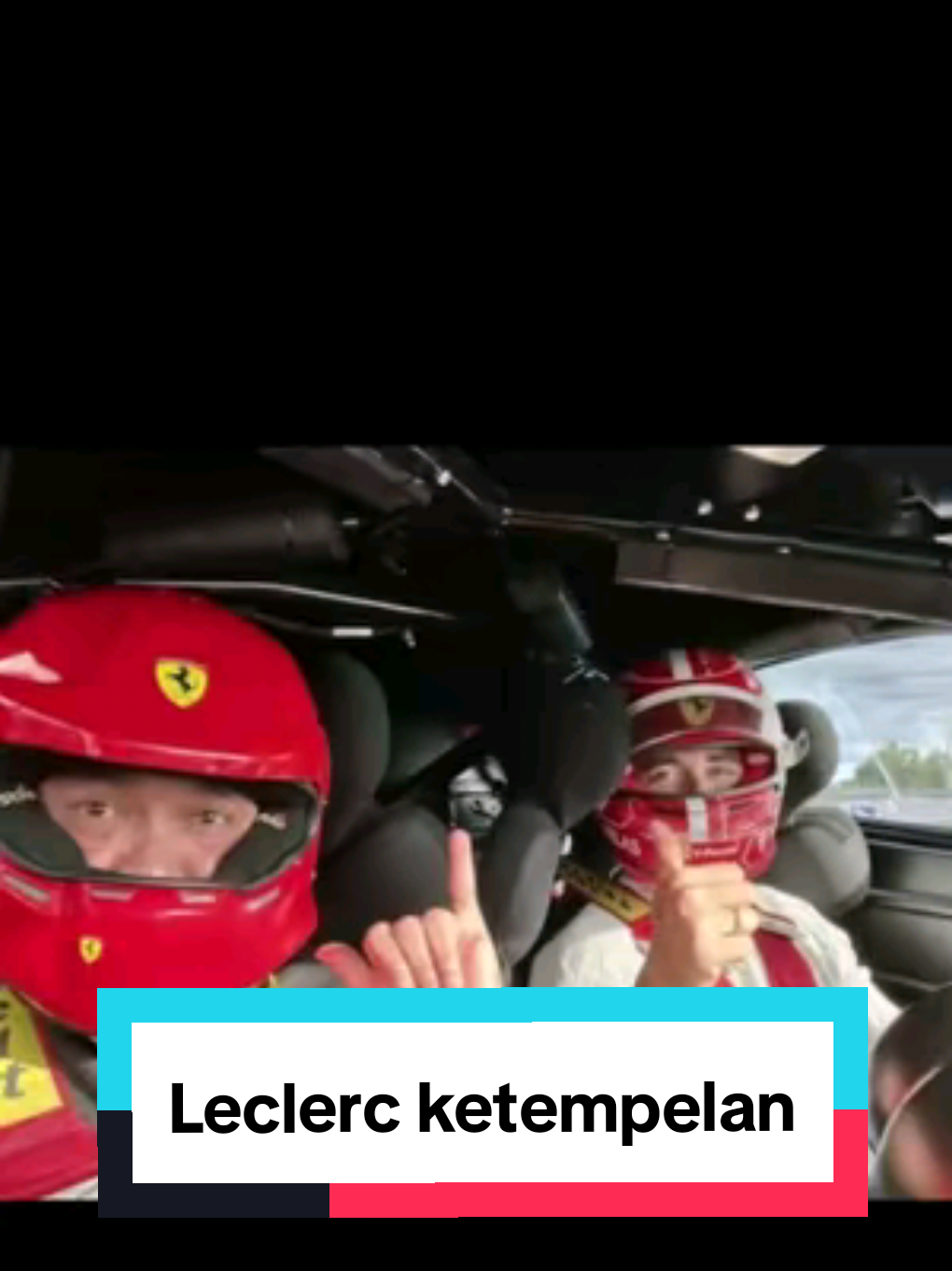 msh ketempelan kah?  #ferrari #tifosi #leclerc #sahroni #fypage 