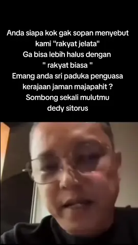 sombong sekali anda. dedy sitorus #dpr #demo #deddysitorus #indonesiatiktokers🇮🇩 #fyp 