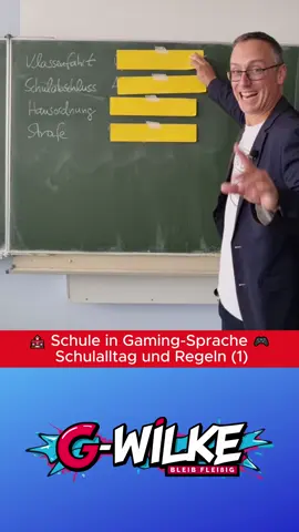 SCHULE & GAMING SPRACHE: Schulalltag und Regeln (1) #gaming #zocken #sprache #schule #alltag #regeln#übersetzung