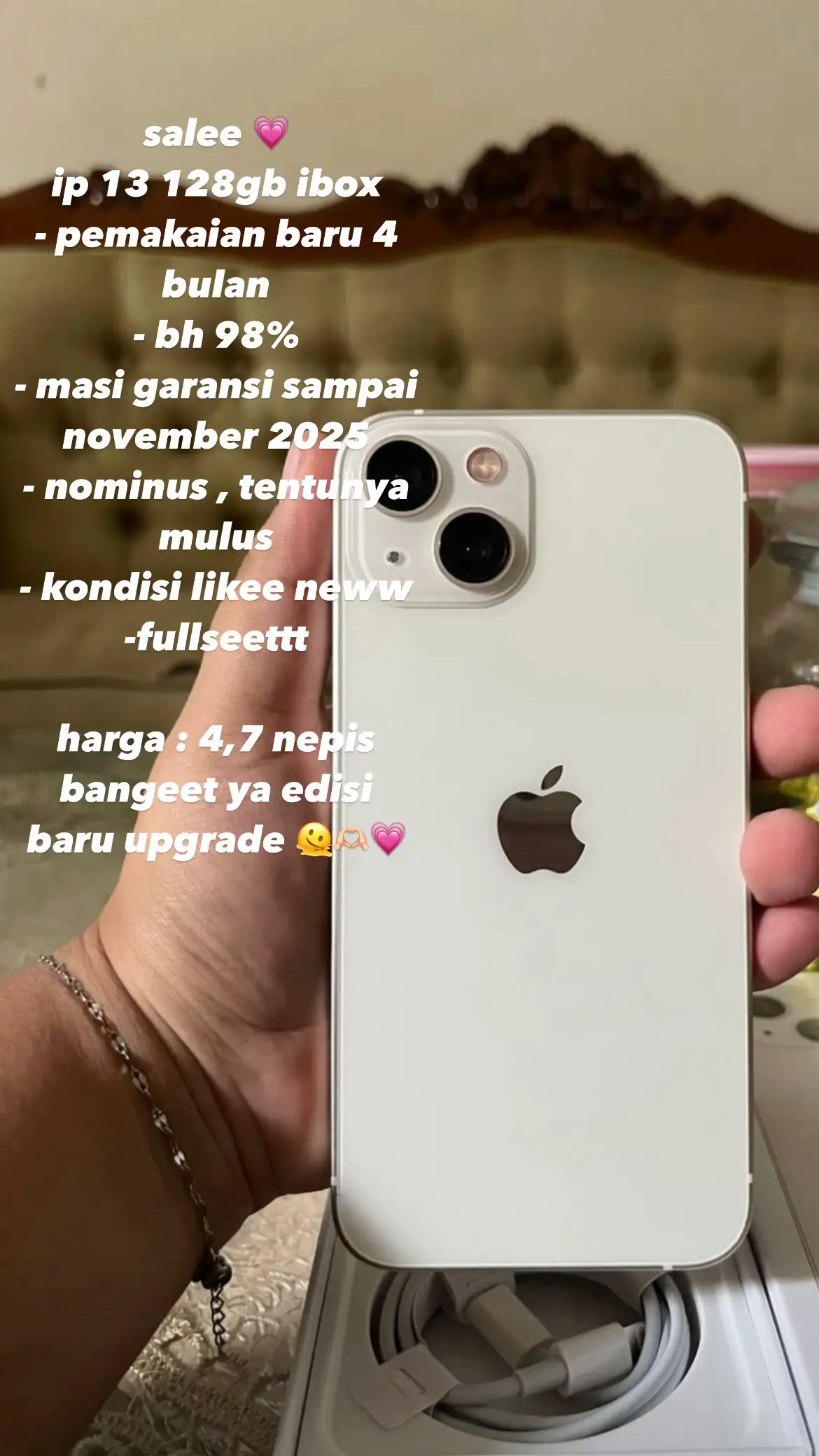 tanyaa tanya dlu aja di ig/tt bolee yang nepiss aku bonusin all adaptor ya🩷
