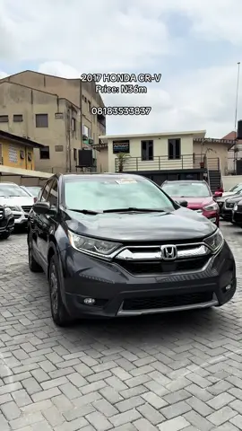 2017 HONDA CR-V Call / WhatsApp: 08183533837