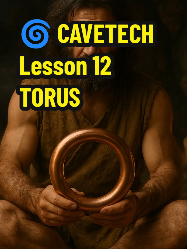 Torus is not theory. It is the shape of the heart, the Earth, the Universe. Everything alive is breathing in this pattern. Do you feel your own torus? The torus is the geometry of infinite flow. Your heart creates the strongest electromagnetic field in your body – and its shape is a torus. This field extends meters around you, which is why people feel your state before you even speak. But it’s not only you. The Earth breathes with a torus – its magnetic field protects life. The Sun radiates plasma in a toroidal flow. Galaxies themselves spin and move in toroidal dynamics. One code, many sizes. Micro to macro – the same pattern everywhere. Exercise: close your eyes. Breathe in – light flows from above into your heart. Exhale – the flow moves down, makes a wide circle around your body, and returns from below. This is the breath of the torus. By doing this, you create your own field of life. They don’t teach this in school. Because if you knew your heart, your body, the Earth and the Universe all breathe the same pattern… You would know you are part of the whole – not just a cog in the machine. The Universe breathes like you. You breathe like the Universe. #cavetech #forbiddenknowledge #sacredgeometry #torus #fyp 