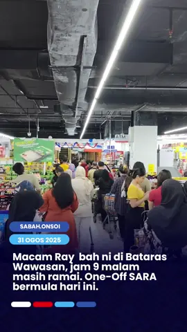 Meriah Macam *Raya laaa di Sabah. Tq Kerajaan bikin sambung yang sudah mau lapis kaaapus