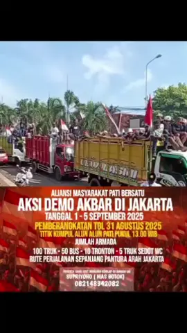 #Pati Bersatu Menuju Jakarta #SalamSantunMalamToSemua🥰 #fypシ゚viral🖤tiktok☆♡🦋myvideo  #viralvidiotiktoknepalforyoupage  #MENEMBUSBATAS   