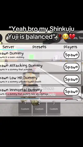 “Yeah bro it’s balanced”🫩🥀💔#jjs #jjscustommovesets #tutorial #viral #funny 