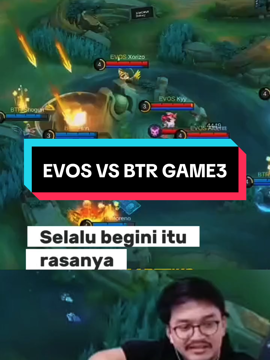 Team fight | EVOS VS BTR | MPL ID S16 |GAME3|#MLBBNEXT2025 #SeasonsEndGiveaway 