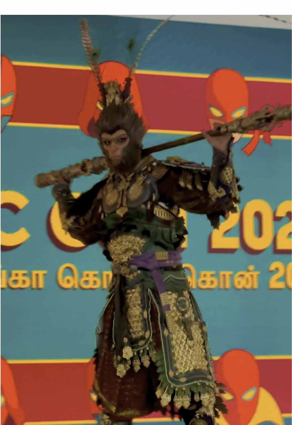 The Legendary Trio @Lanka Comic Con 2025  #sunwukong @Aishwarya Tennekoon 🔥 #maliketh @Rey Dracostega 🔥 @ Hasara Romel 🔥  #comiccon2025 #comiccon #2025 #bmich 