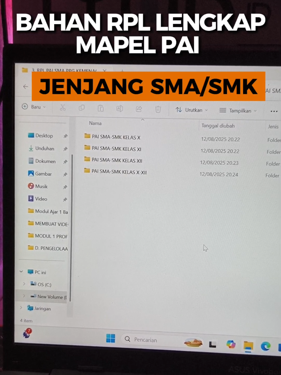 Ada yang mau bahan RPL lengkap cek di bio ya..  #rplkemenag  #bahanrplkemenag  #guruagamaislam  #ppgkemenag2025 