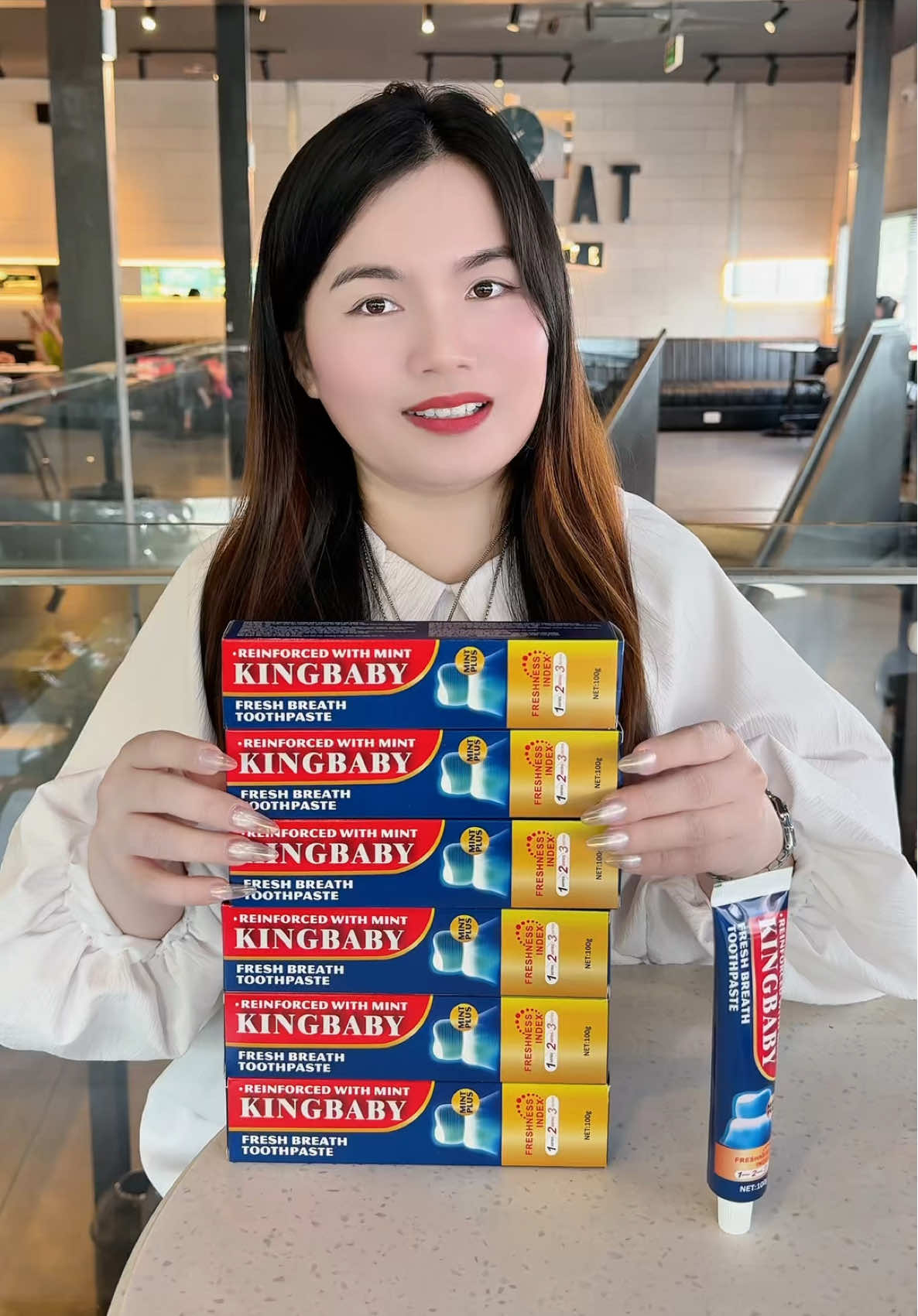 Kem đánh răng Kingbaby #kemdanhrang 