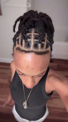 How yall liking the bew style i tried something different with my hair thank you cousin again @ZhyStylesMe :) YALL BOOK with her she located in Charlotte NC ‼️‼️🤟🏽#fyp #locstyles #stud #lgbt #lesbian #freckles #laenese #xyzbca 